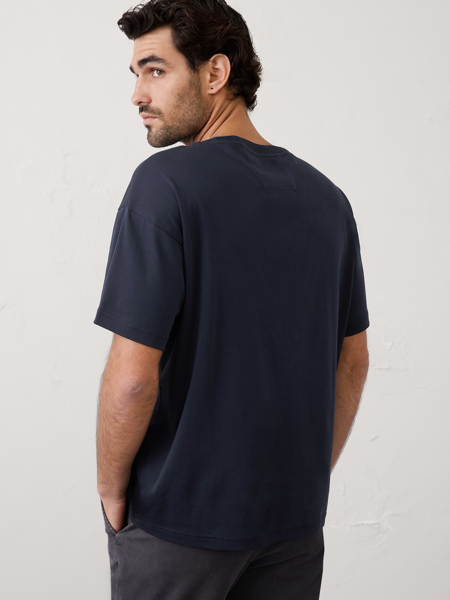 BR ファクトリー リュクスタッチ ボクシーTシャツ-1