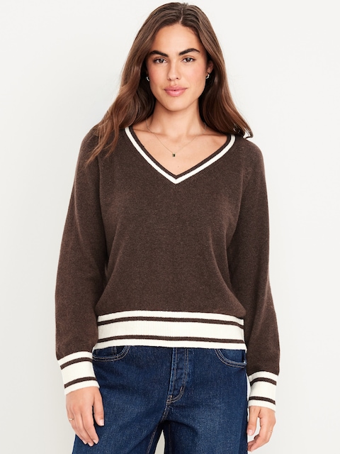 SoSoft Loose V-Neck Sweater
