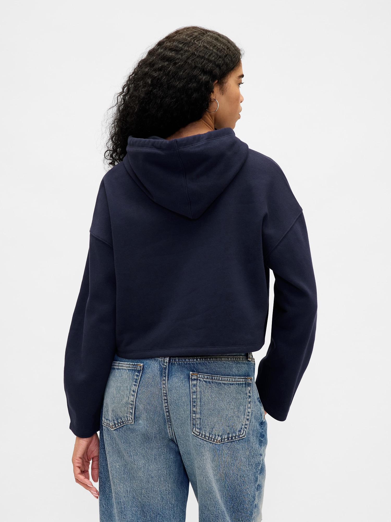 オーバーサイズ バレルスリーブ GAPロゴパーカー-2