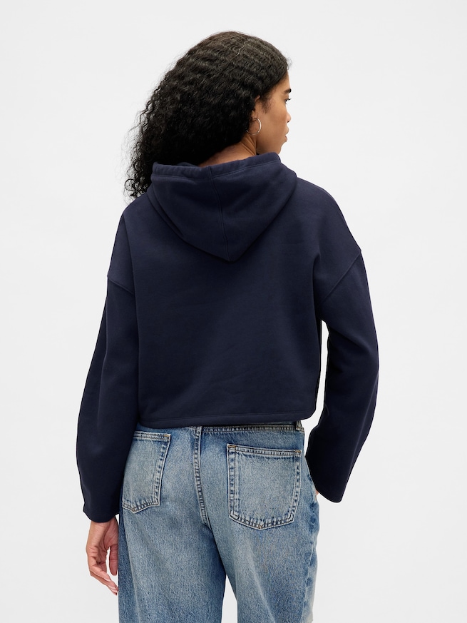 オーバーサイズ バレルスリーブ GAPロゴパーカー-2