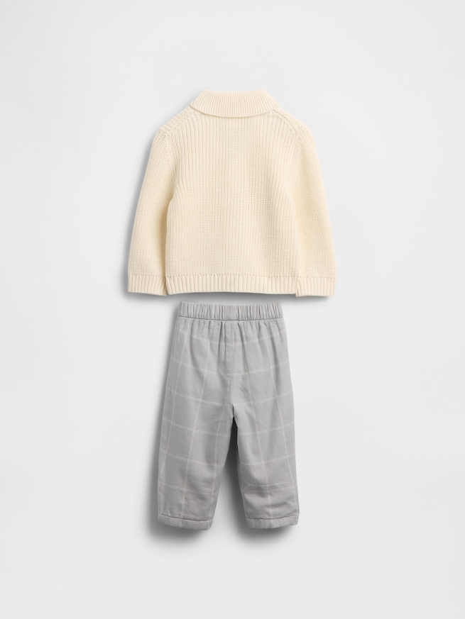 ショール カーディガン コーデセット (ベビー)-1