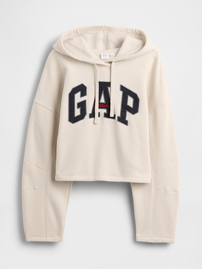 オーバーサイズ バレルスリーブ GAPロゴパーカー-4