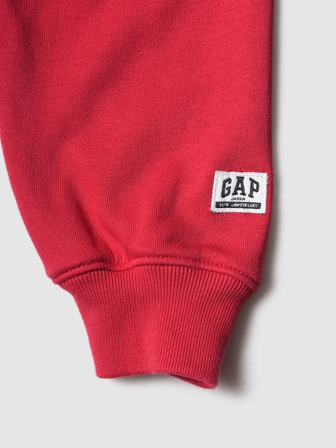30th アニバーサリー ヴィンテージソフト GAPロゴ ジップアップパーカー (幼児・ベビー)-3