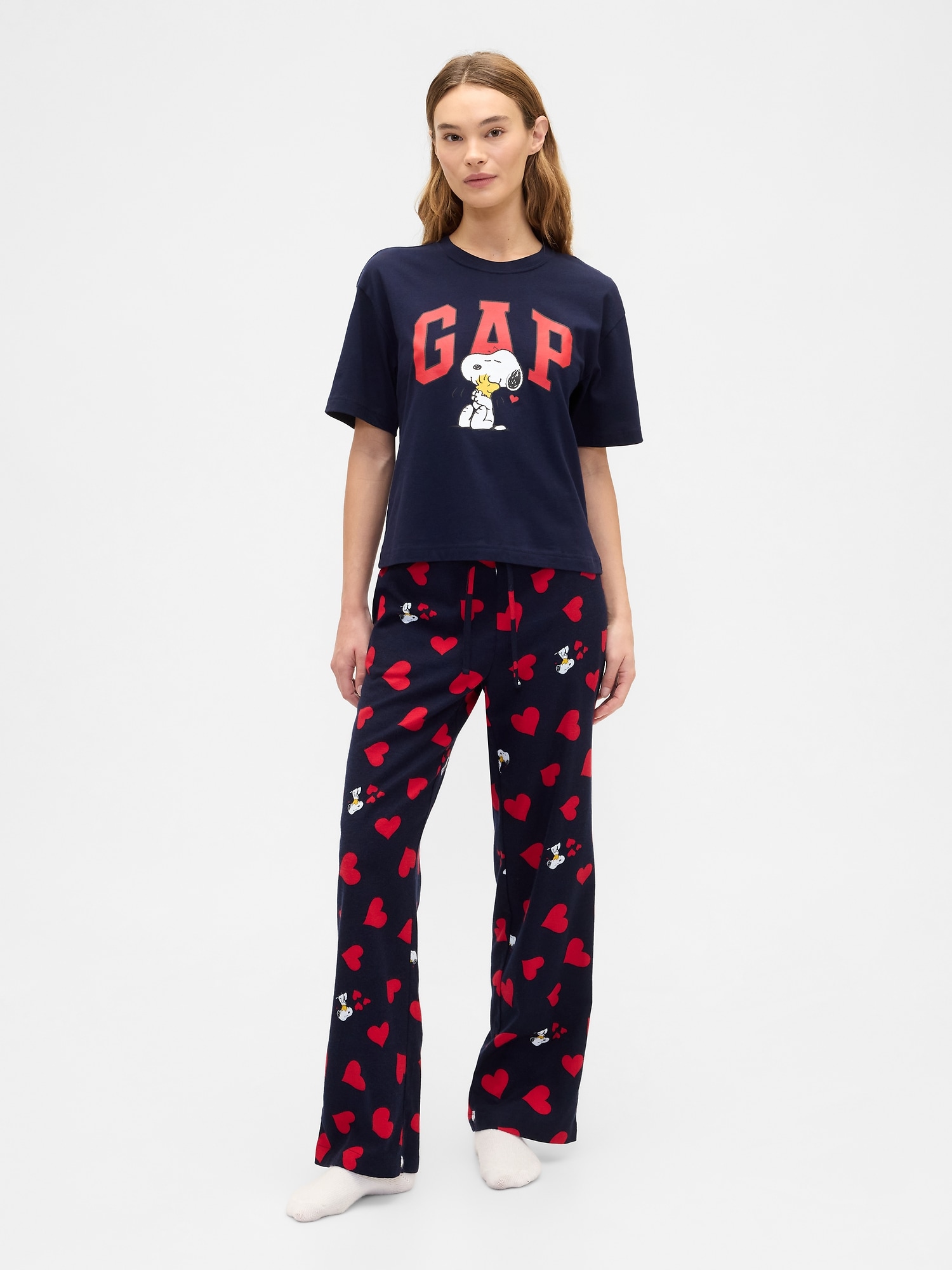 Peanuts Boxy Gap Logo T-Shirt | Gap Factory