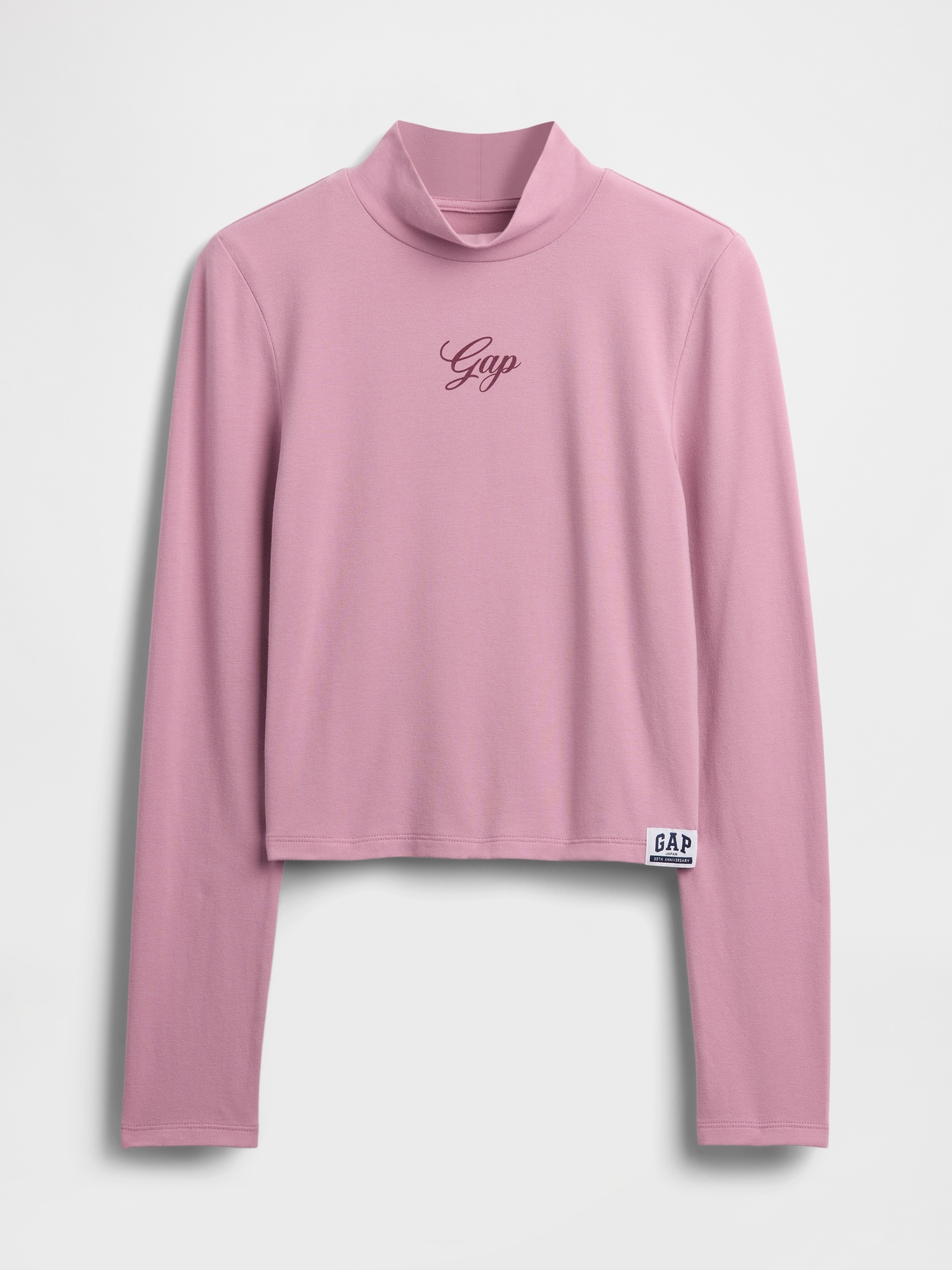 Gap公式オンラインストア | GAPロゴ クロップド モックネックトップス