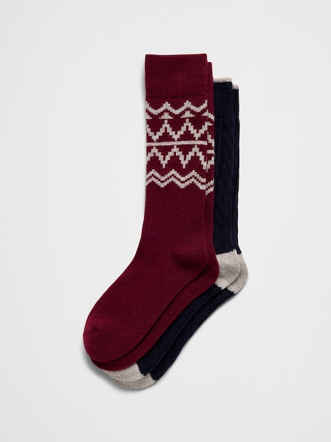 Cozy Trouser Sock Gift Set (2 Pack)