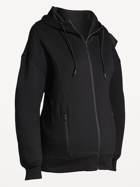 Maternity Dynamic Fleece Full-Zip Hoodie