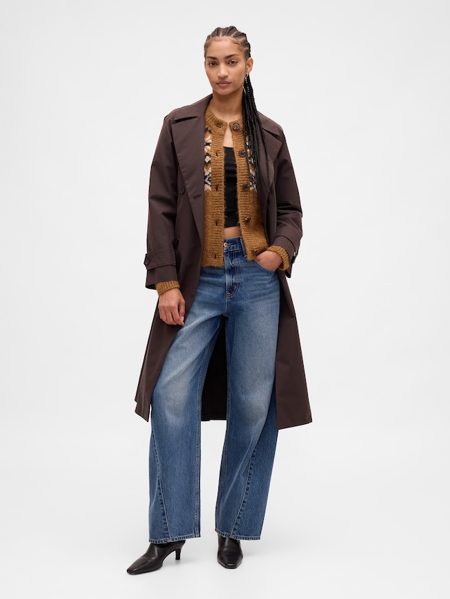 ふわもこフェアアイル ニットカーディガン-1