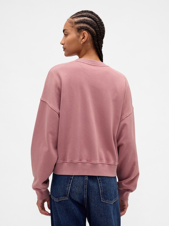 ヘビーウェイト オーバーサイズ フレンチテリー スウェットシャツ-2