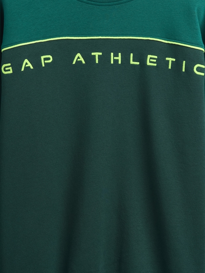 ヴィンテージソフト カラーブロック GAPロゴ スウェットシャツ (キッズ)-4