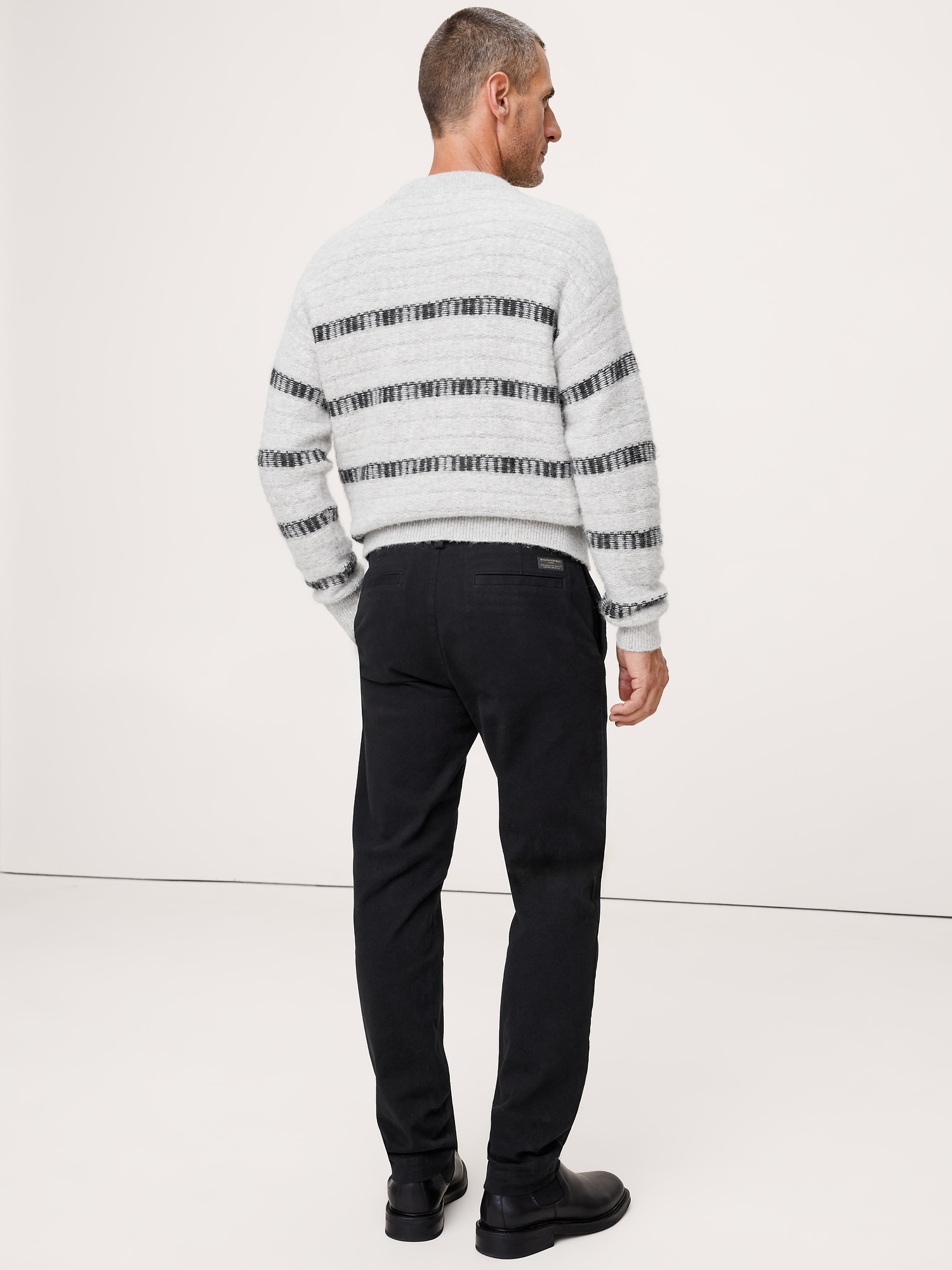 スリム ブラッシュド トラベラー チノ-1