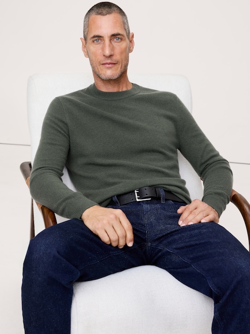 カシミヤ クルーネックセーター カシミヤ クルーネックセーター