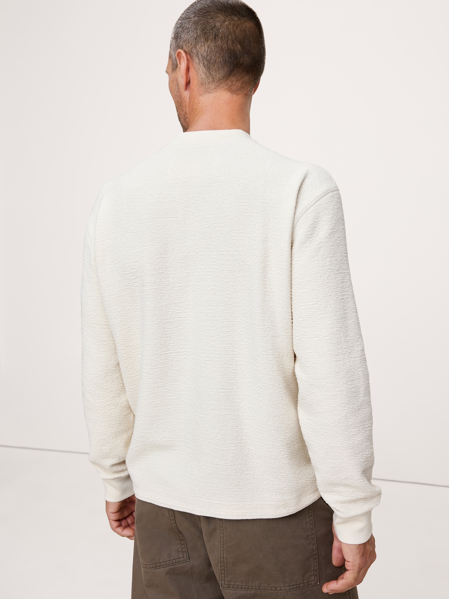 リラックス ジャージーコットン クルーネックTシャツ-2