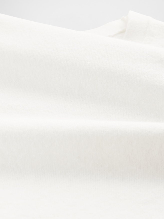 CashSoft カシミヤタッチ ストレッチ チビTシャツ-3