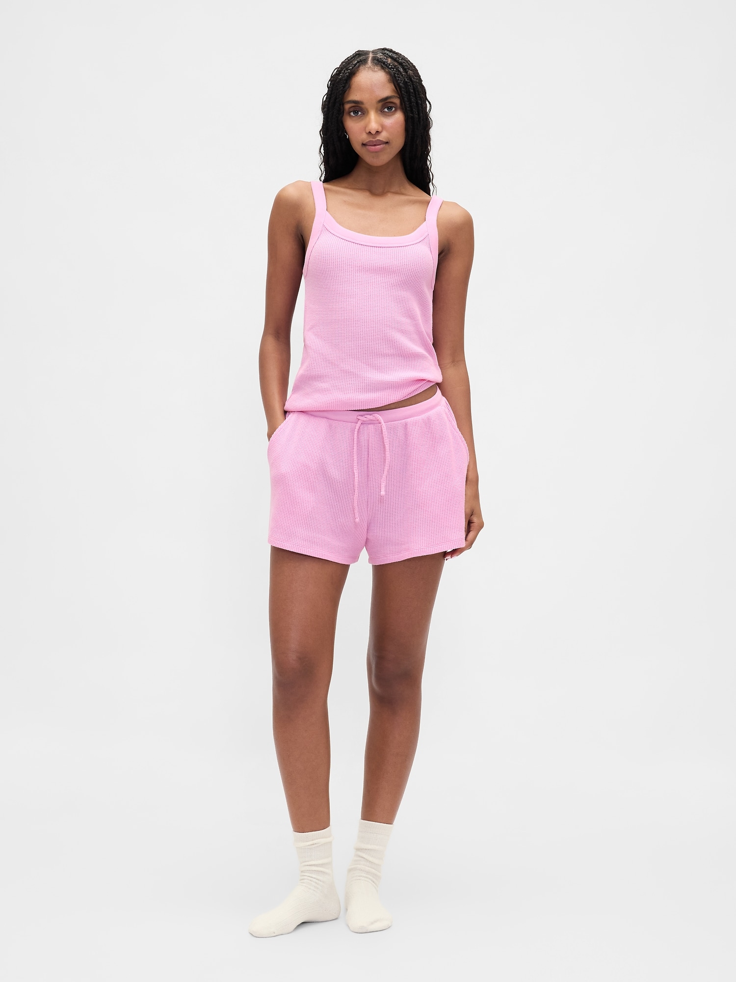 Waffle PJ Shorts