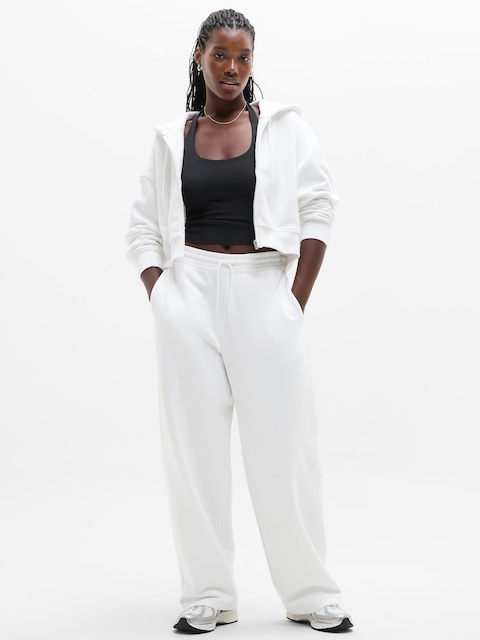 Forever Fleece Mid Rise Barrel Pant