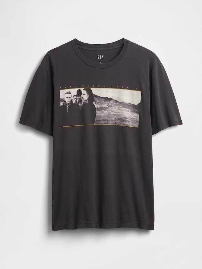 U2 グラフィックTシャツ-4