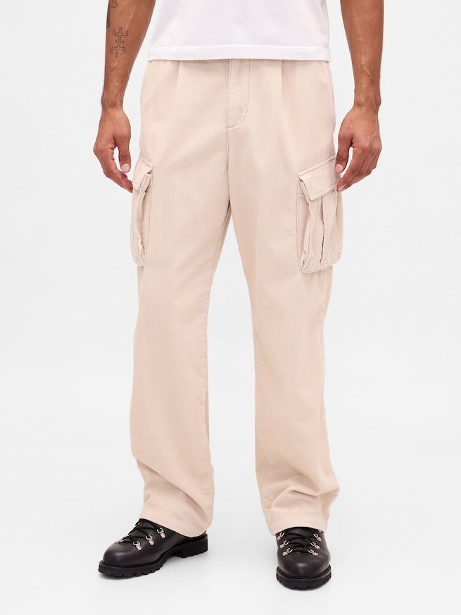 バギー コーデュロイ カーゴパンツ-1