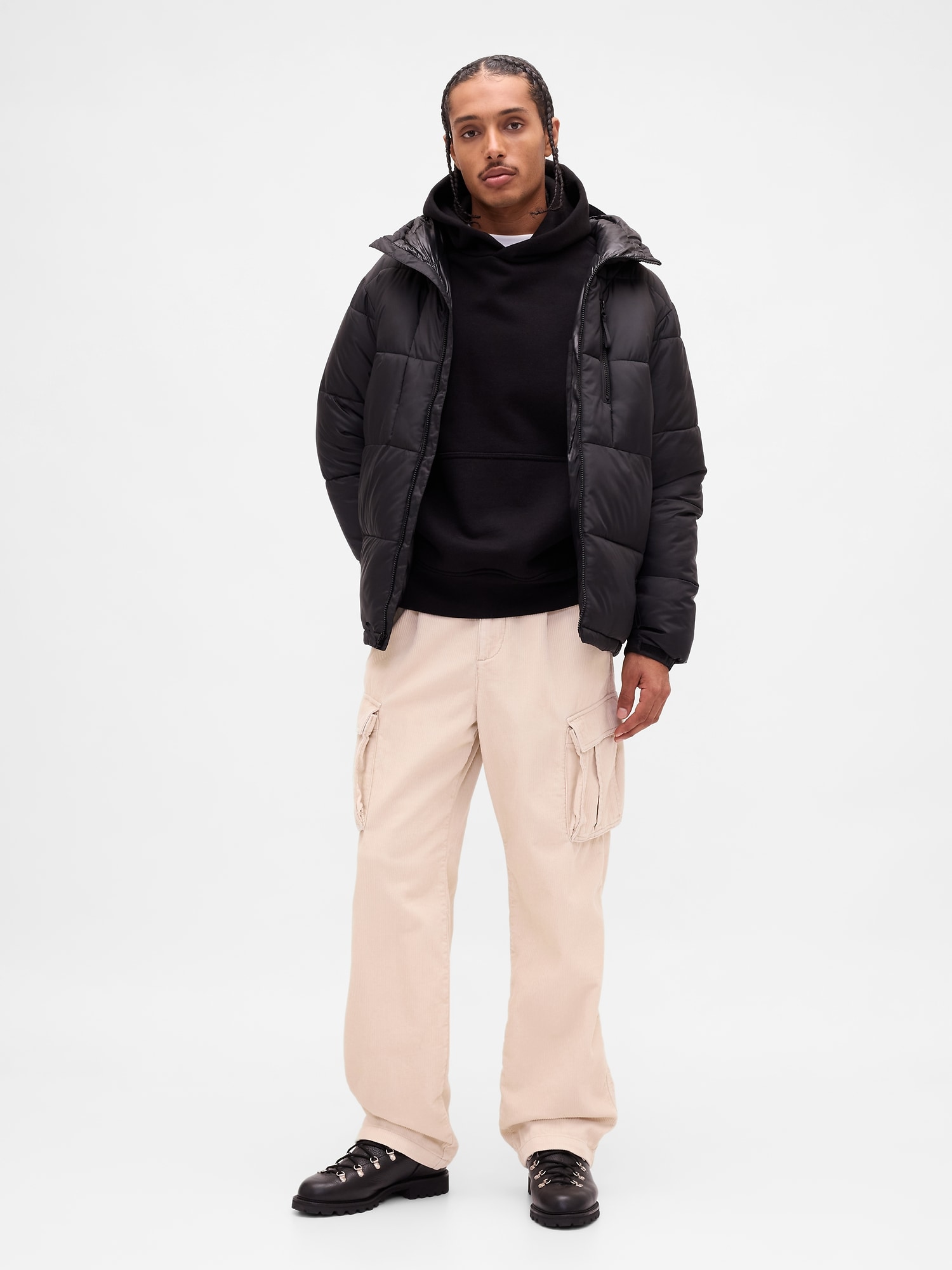 Gap公式オンラインストア | バギー コーデュロイ カーゴパンツ