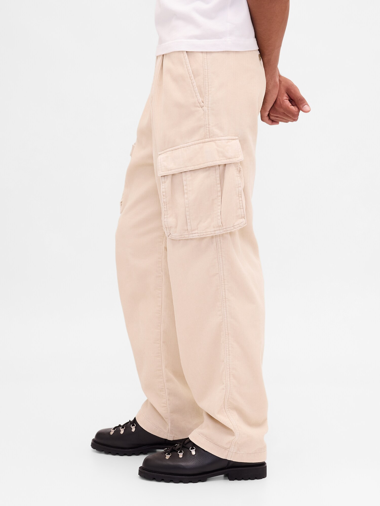 バギー コーデュロイ カーゴパンツ-2