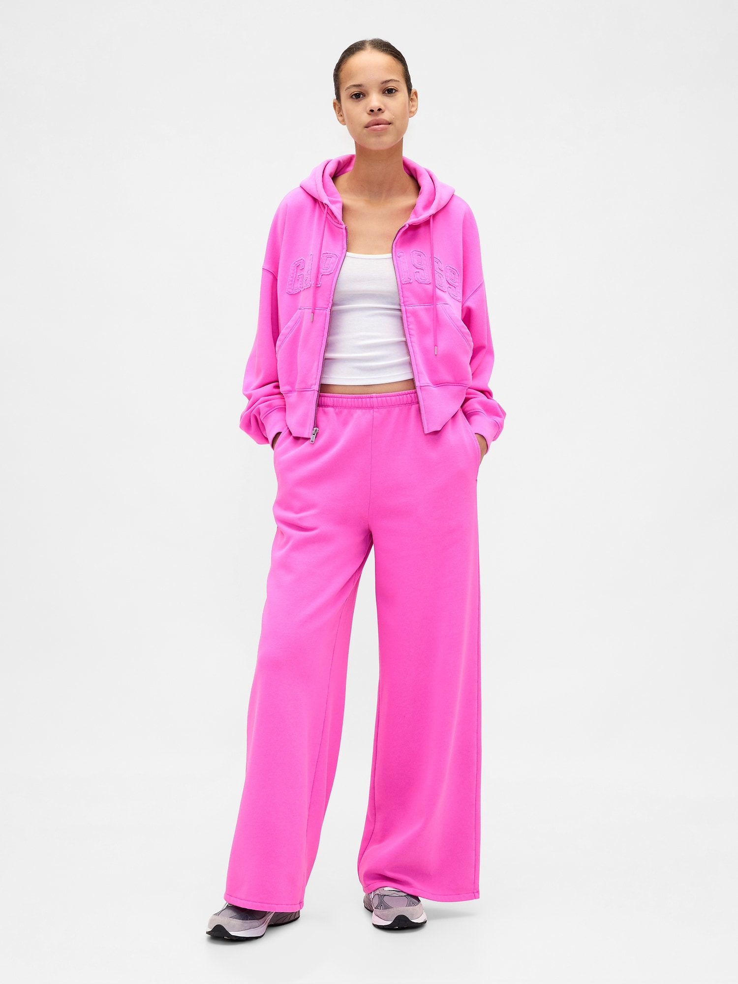 Gap ヴィンテージソフト GAPロゴ バギースウェットパンツ Gap ヴィンテージソフト GAPロゴ バギースウェットパンツ