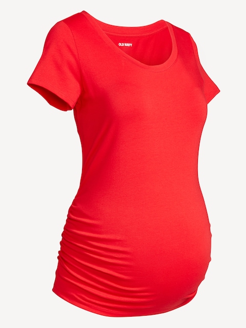 Maternity Scoop-Neck T-Shirt