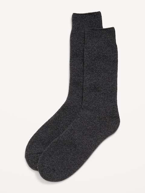 Cozy-Lined Crew Socks for Men
