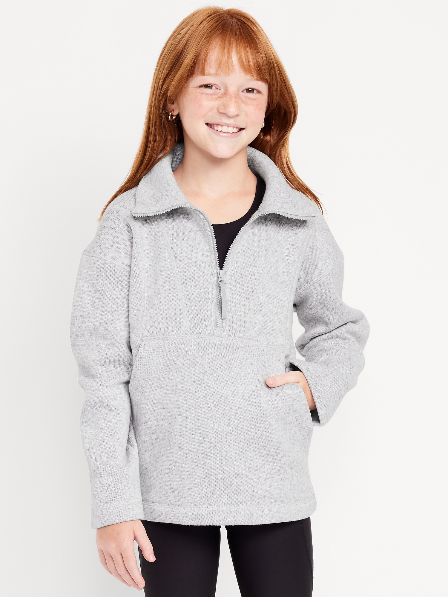 Zip Up Knit Sweater | Old Navy