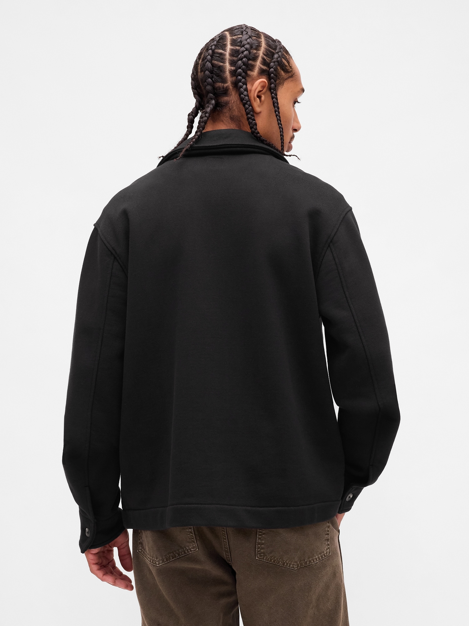 French Terry Chore Jacket