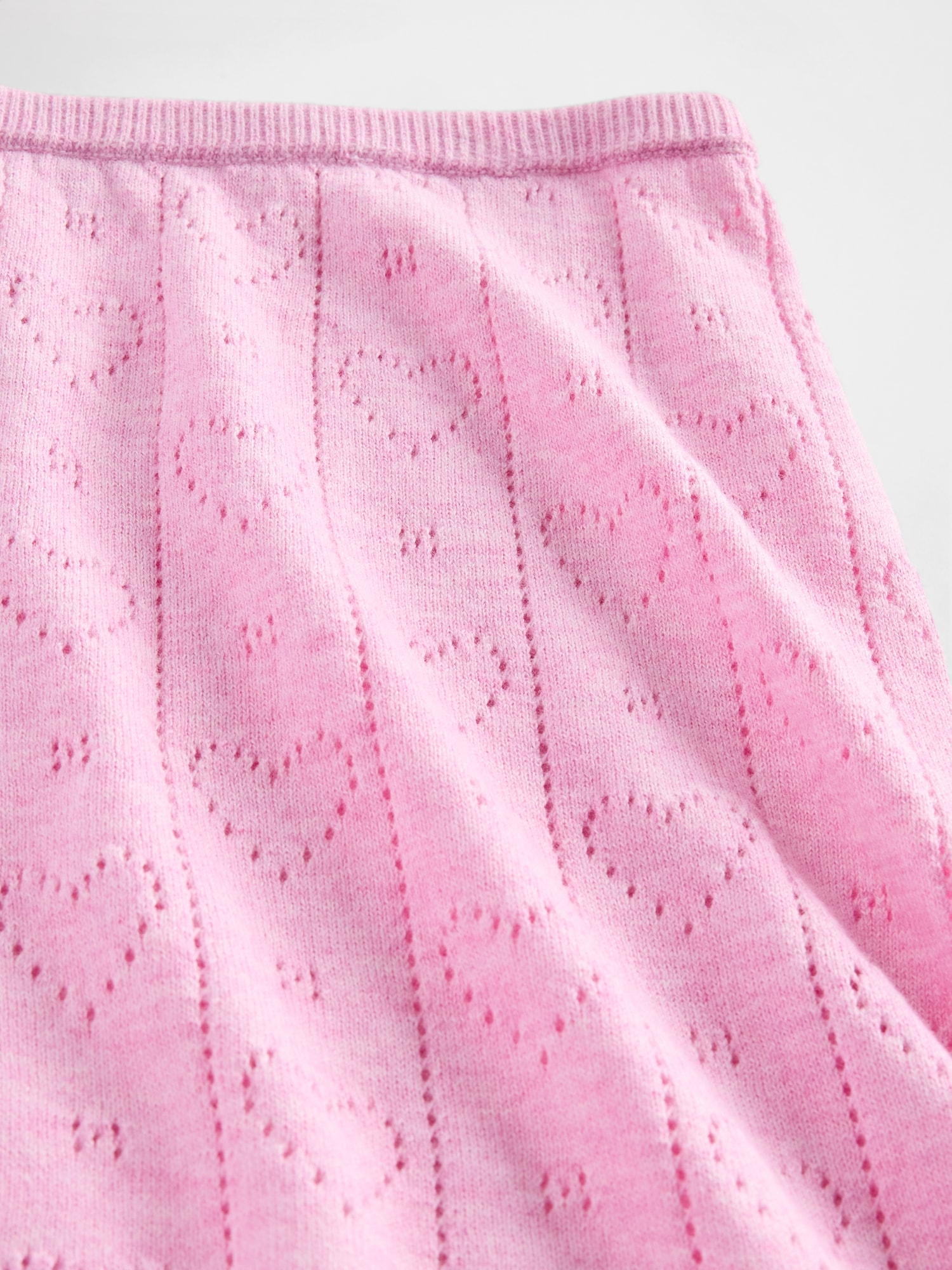 ライトウェイト CashSoft カシミヤタッチ ポインテール ハートパジャマショートパンツ-4