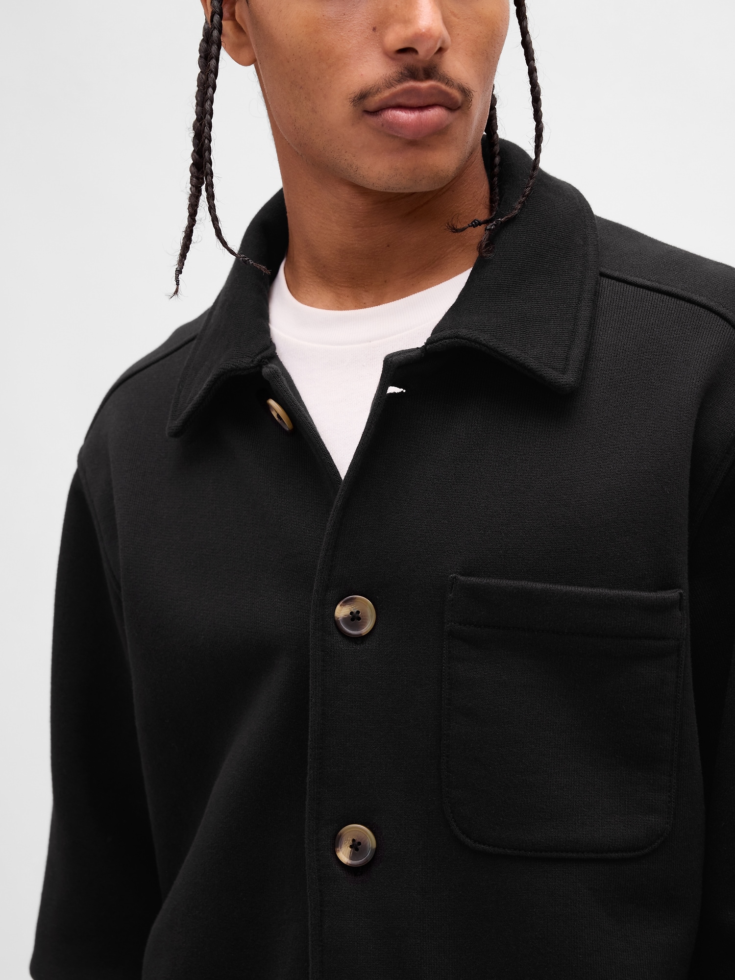 French Terry Chore Jacket