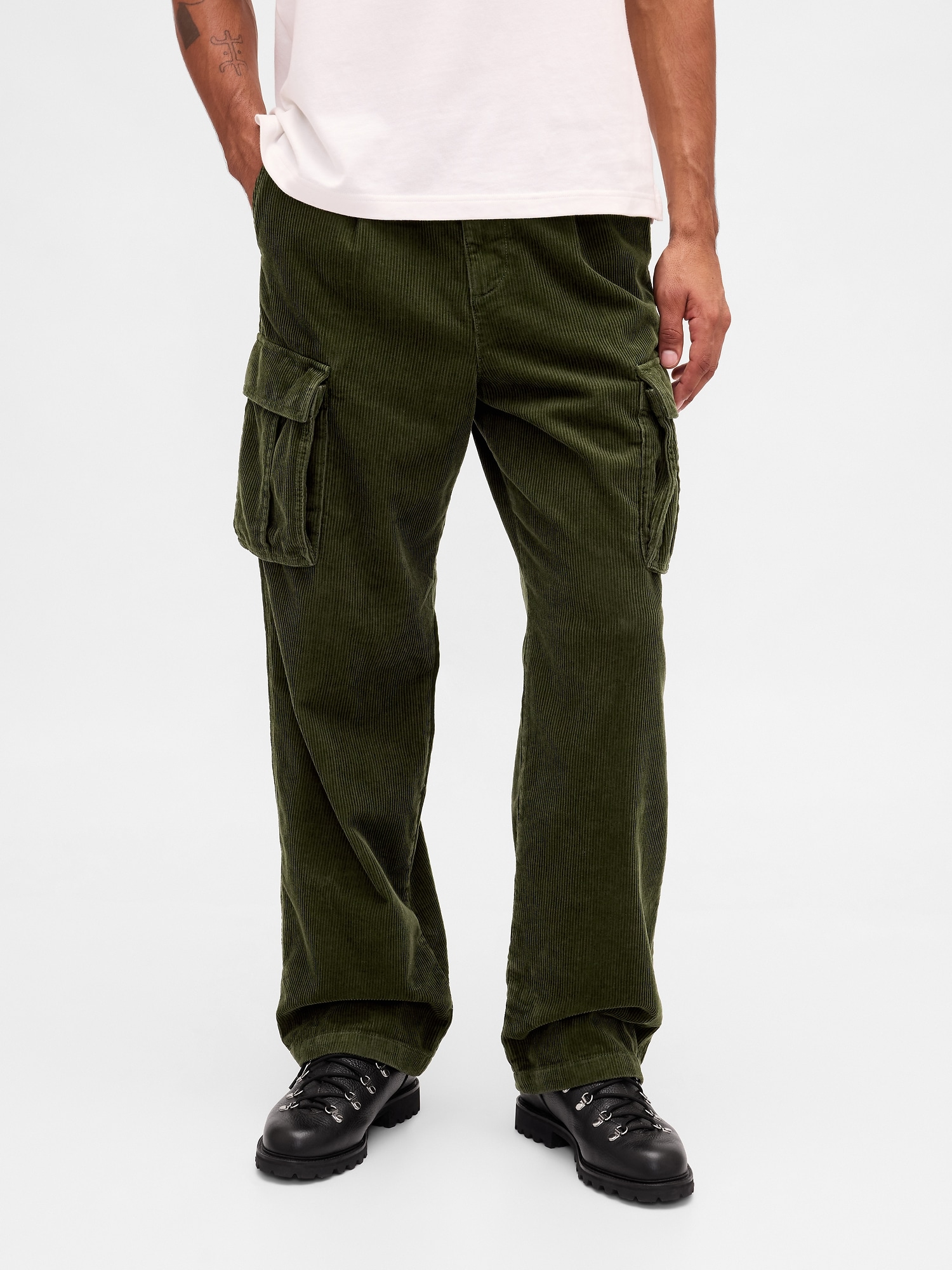 バギー コーデュロイ カーゴパンツ-1