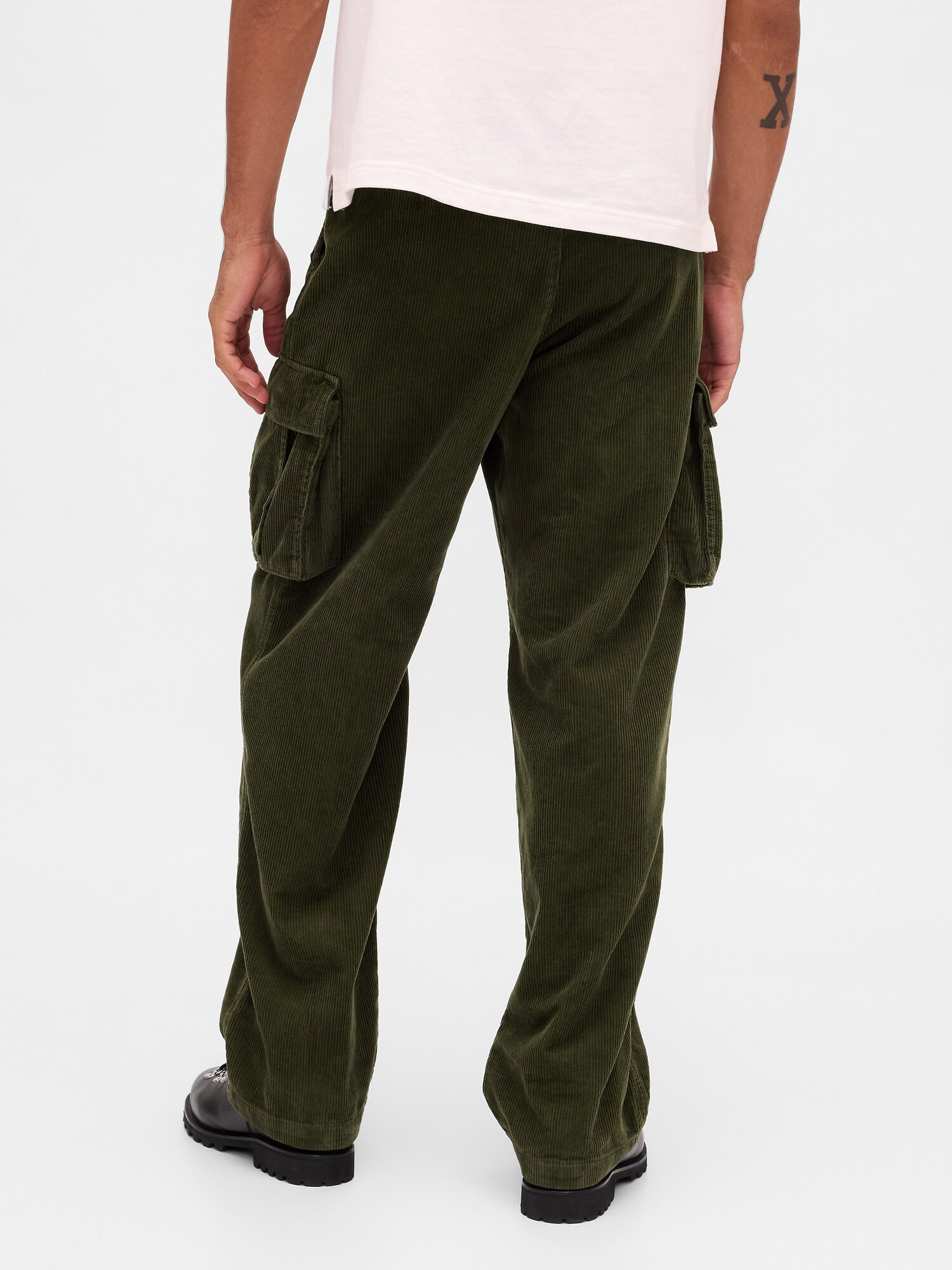 バギー コーデュロイ カーゴパンツ-3