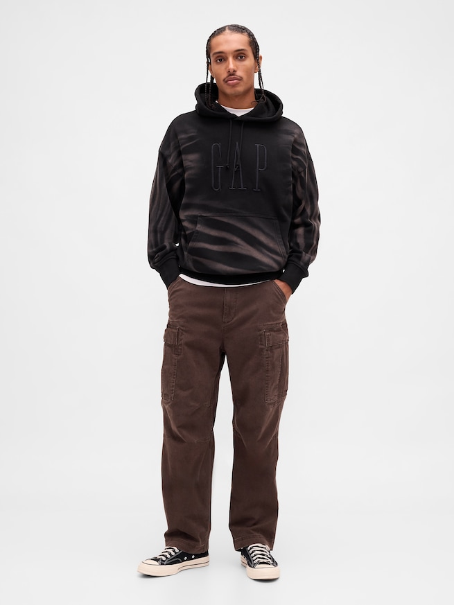 ヴィンテージソフト オーバーサイズ GAPロゴパーカー-1