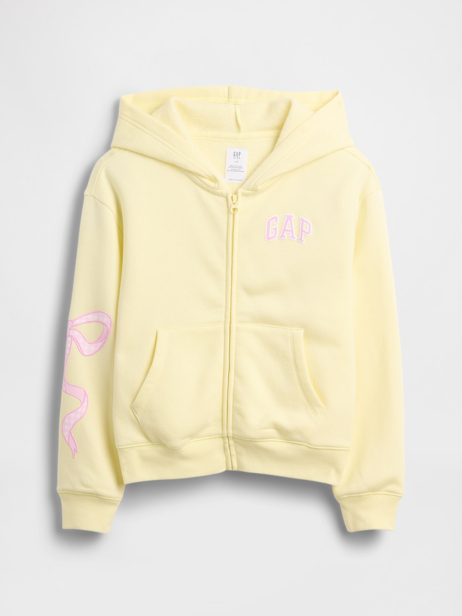Kids Relaxed Gap Logo Zip Hoodie