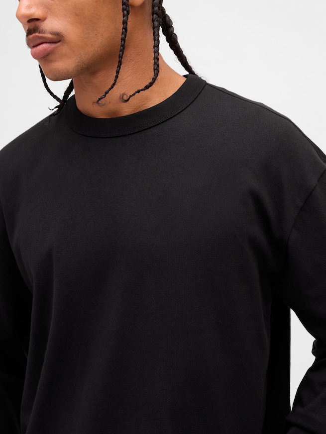 ヘビーウェイト クロップドTシャツ-3