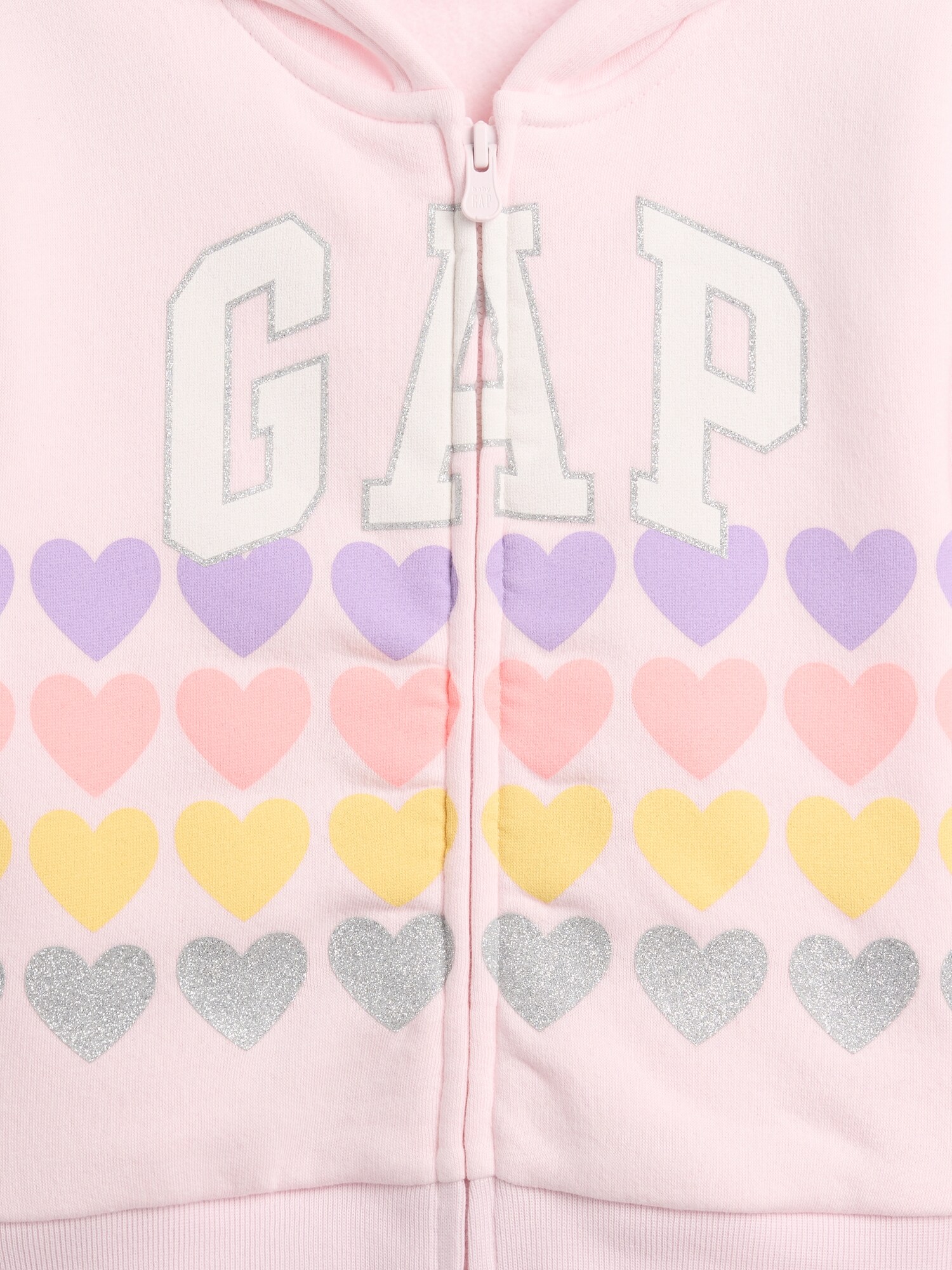 babyGap GAPロゴ ジップアップパーカー-2