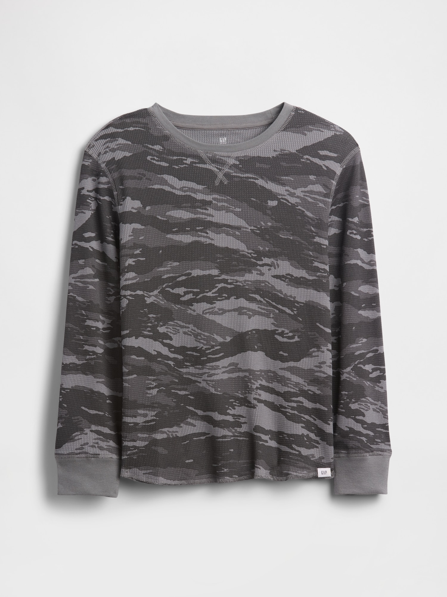 ワッフルニットTシャツ (キッズ)-0