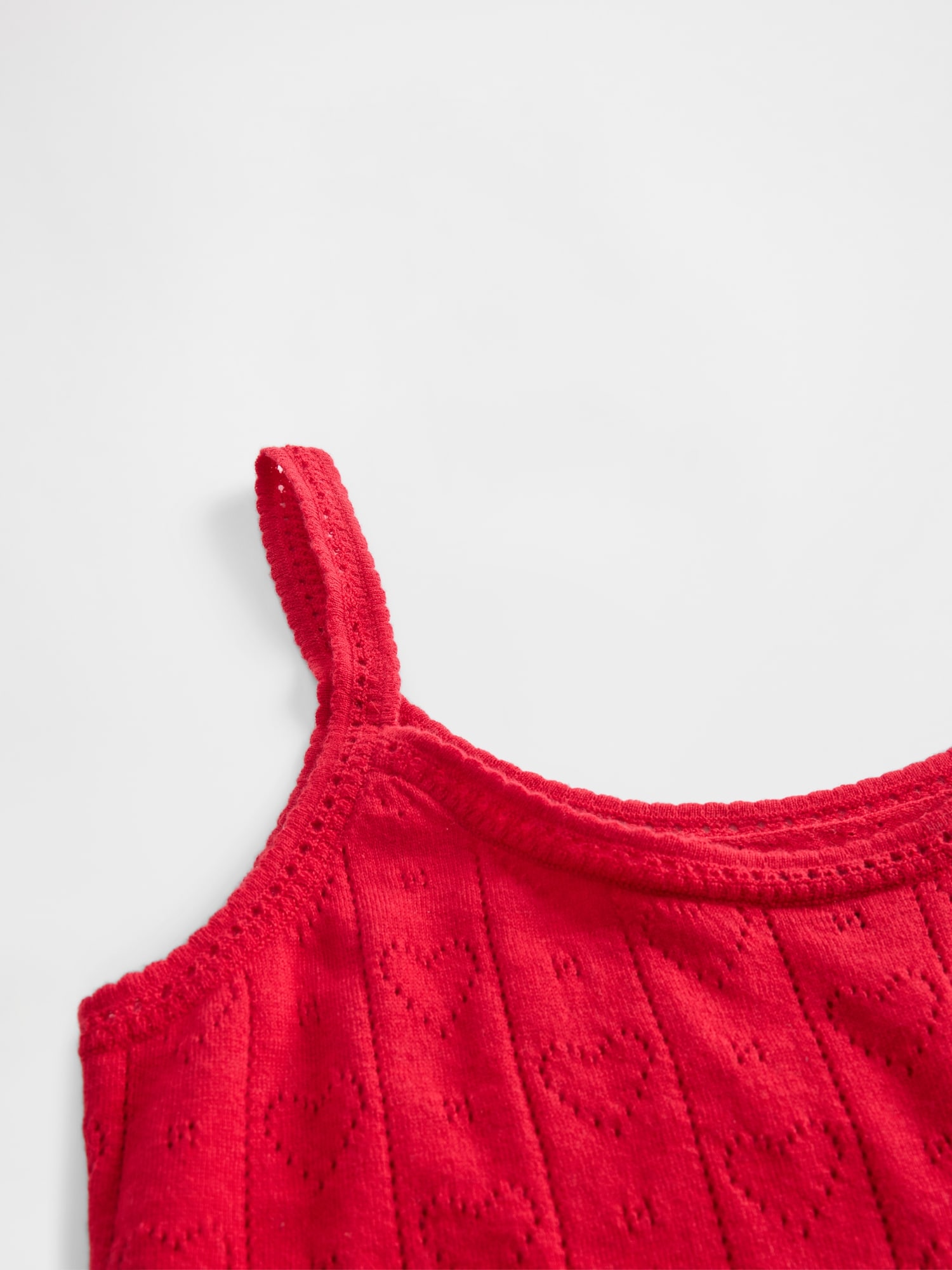 ライトウェイト CashSoft カシミヤタッチ ポインテール ハートパジャマタンクトップ-3