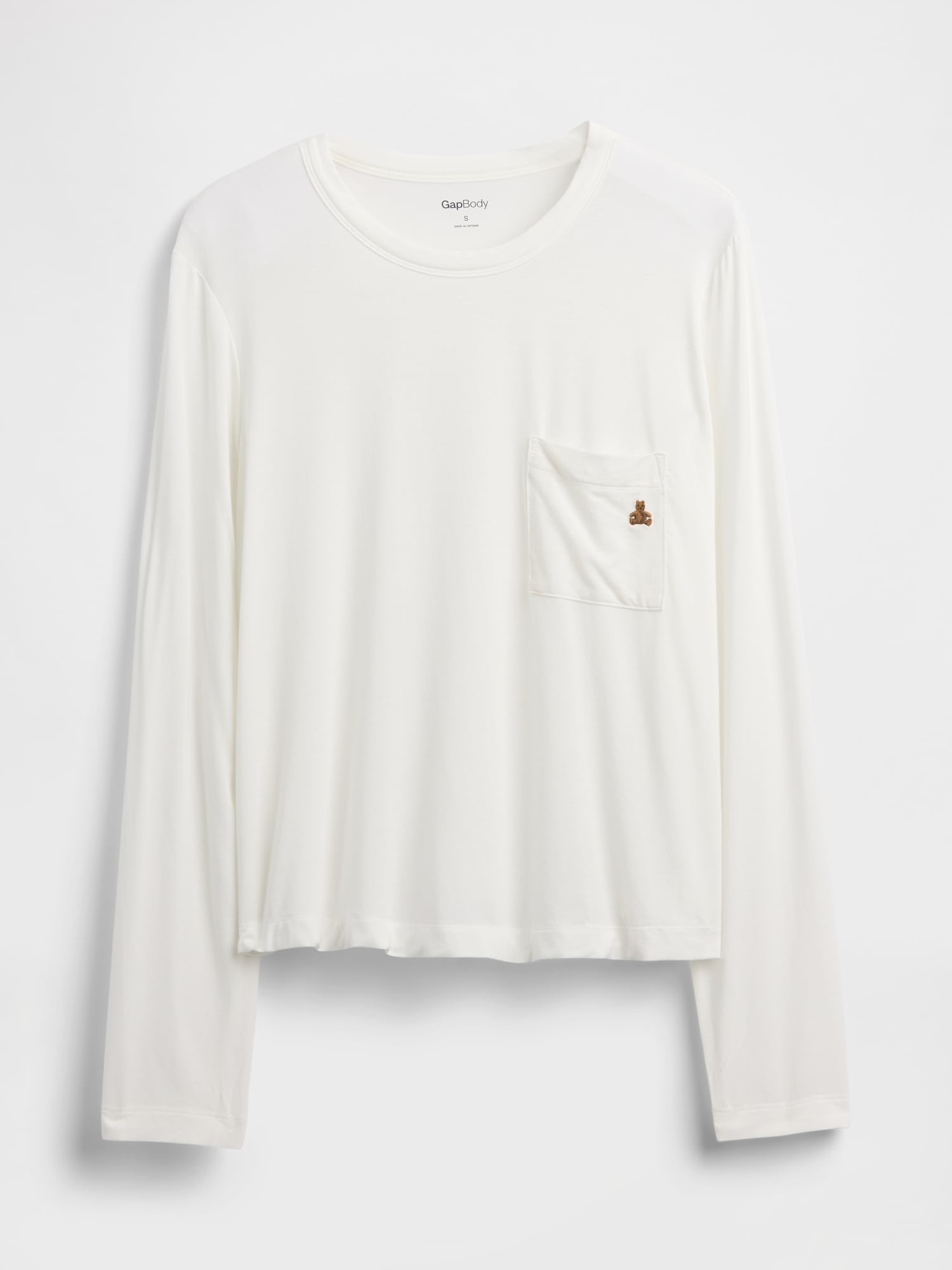 スーパーソフトモダール ポケット パジャマTシャツ-4