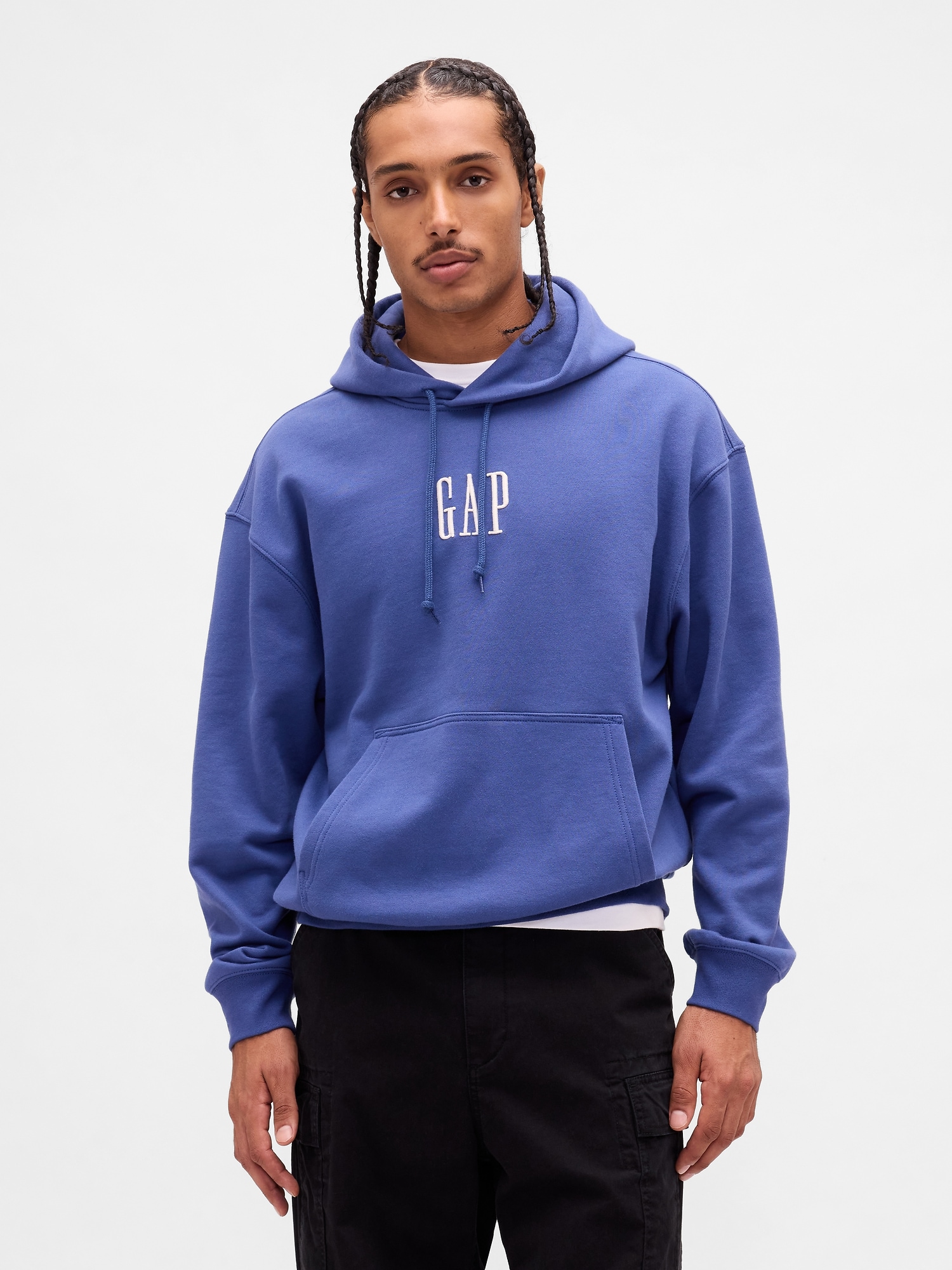 Adult Heavyweight Oversized Logo Hoodie