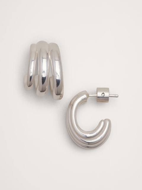 Triple Hoop Earrings