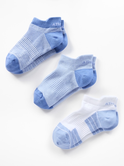 Athleta Girl Everyday Ankle Sock 3-Pack