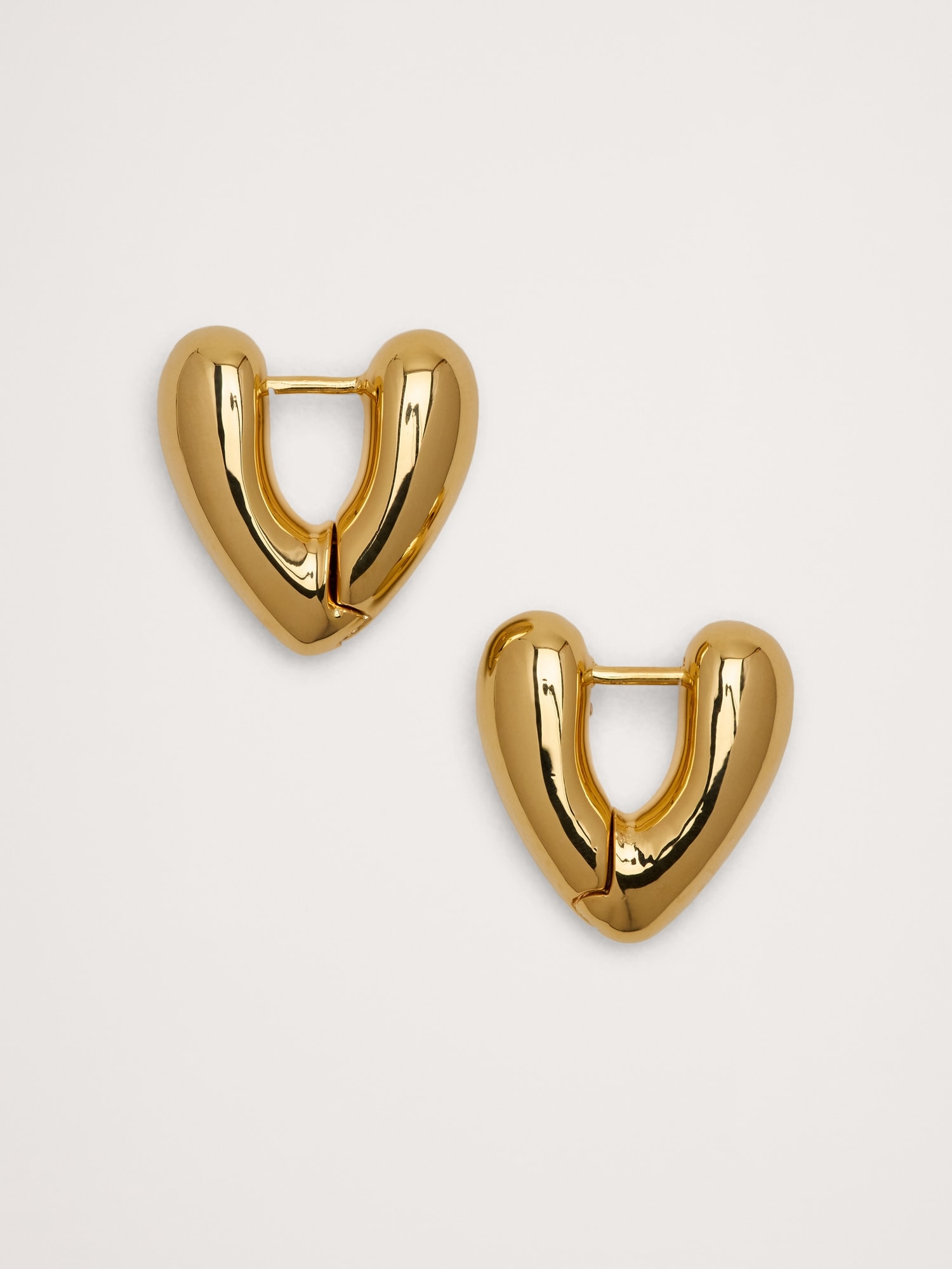 Heart Hoop Earrings