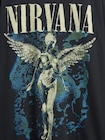 ニルヴァーナ リラックスフィット グラフィックTシャツ-3