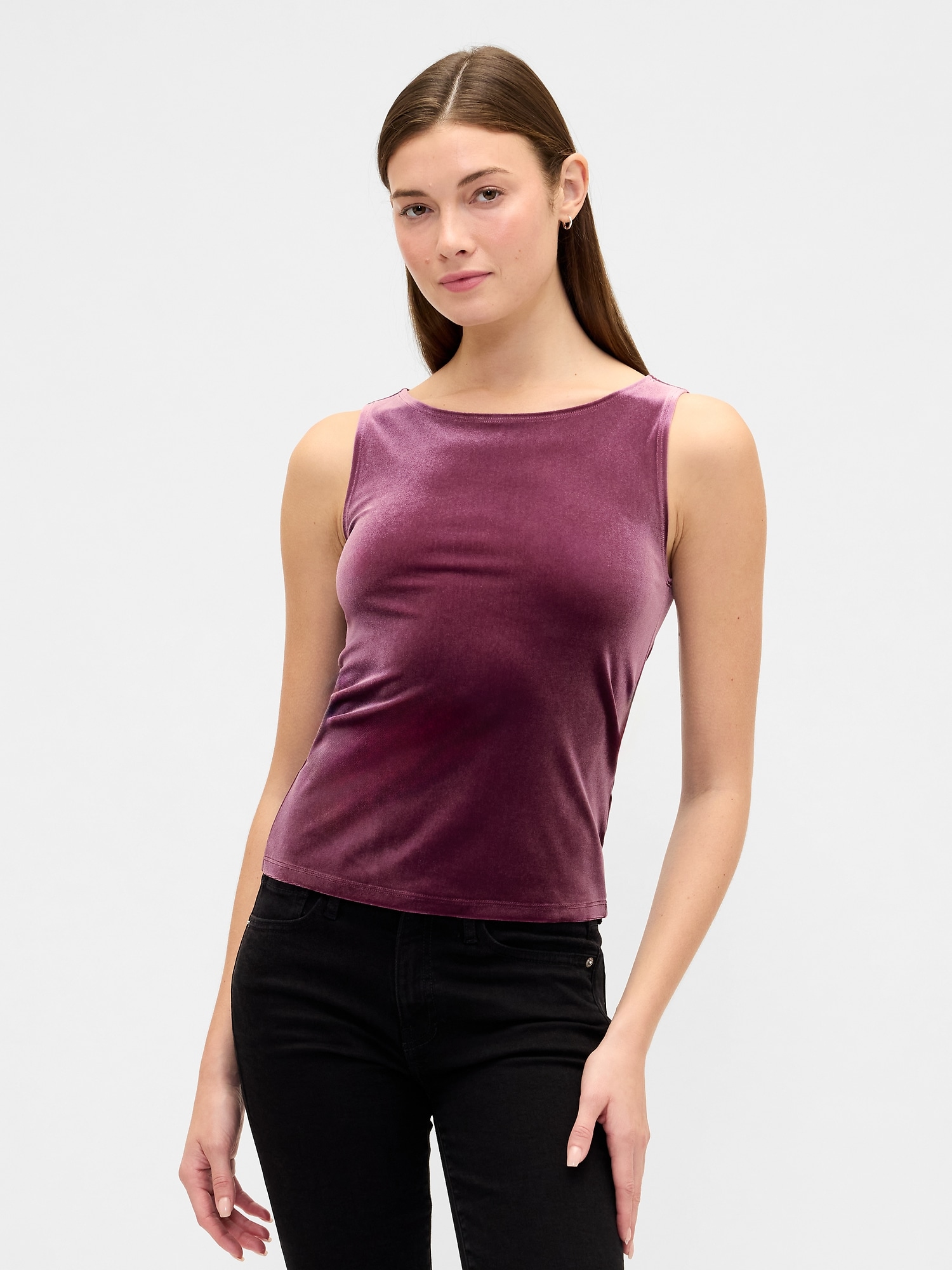 Boatneck Tank Top