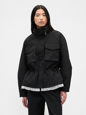 Gap × Sandy Liang レーストリミング シンチジャケット