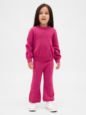 CashSoft カシミヤタッチ ポインテール フレアパンツ (幼児・ベビー)