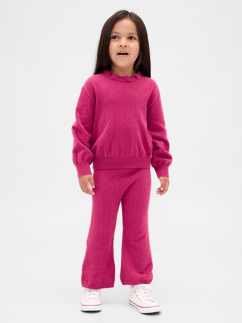 CashSoft カシミヤタッチ ポインテール フレアパンツ (幼児・ベビー)