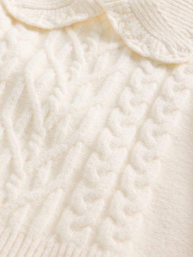 CashSoft カシミヤタッチ 襟付きセーター (幼児・ベビー)-3